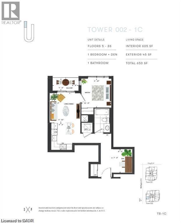 15 Wellington Street S Unit# 1110, Kitchener, Ontario N2G 0E3 - Photo 35 - 40802009