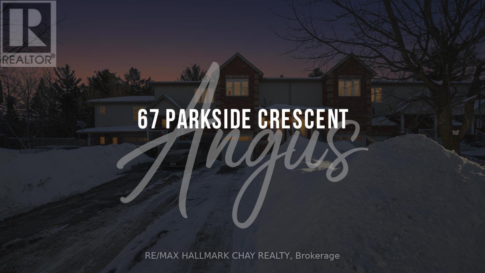 67 PARKSIDE CRESCENT, Essa, Ontario
