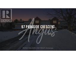 67 PARKSIDE CRESCENT, Essa, Ontario