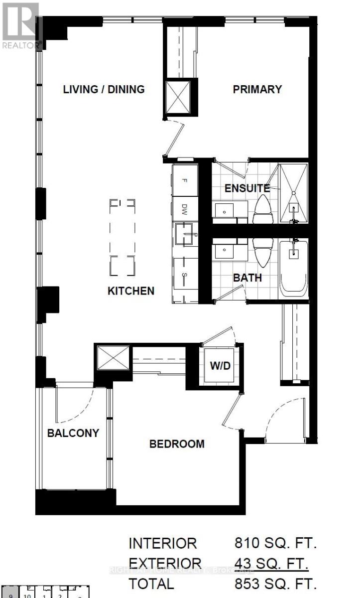 1309 - 1007 The Queensway, Toronto, Ontario  M8Z 6C7 - Photo 8 - W12744338