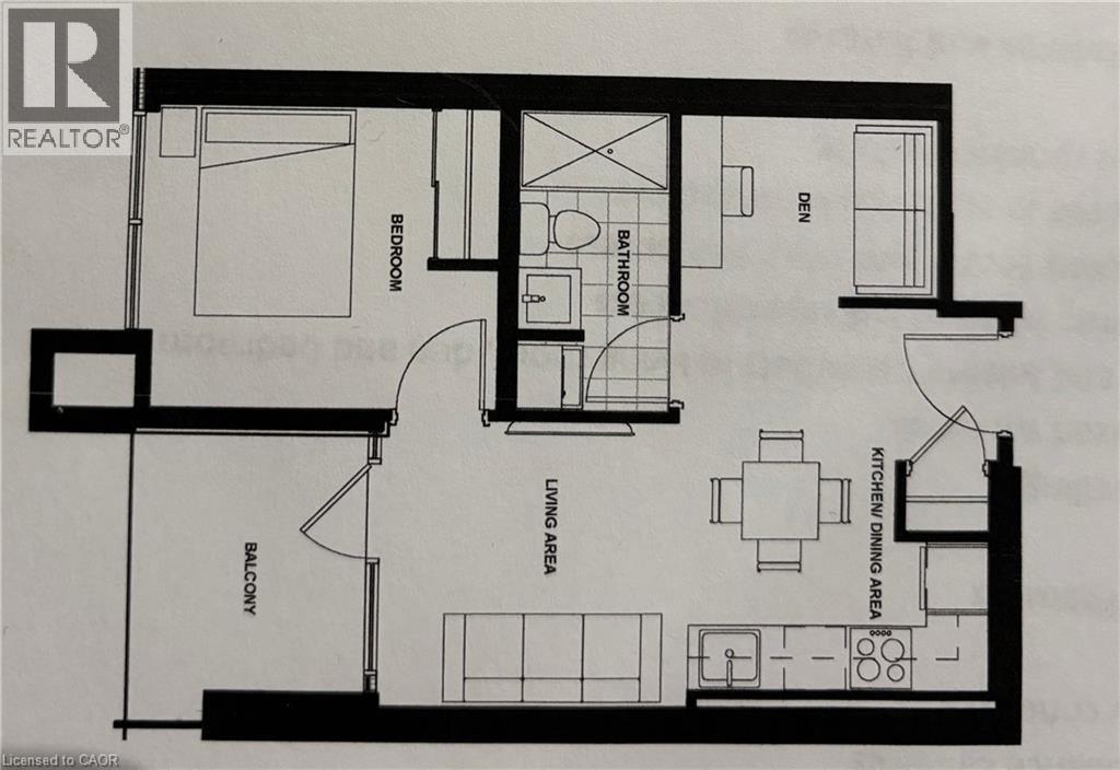 60 Frederick Street Unit# 1512, Kitchener, Ontario  N2H 0C7 - Photo 2 - 40801933