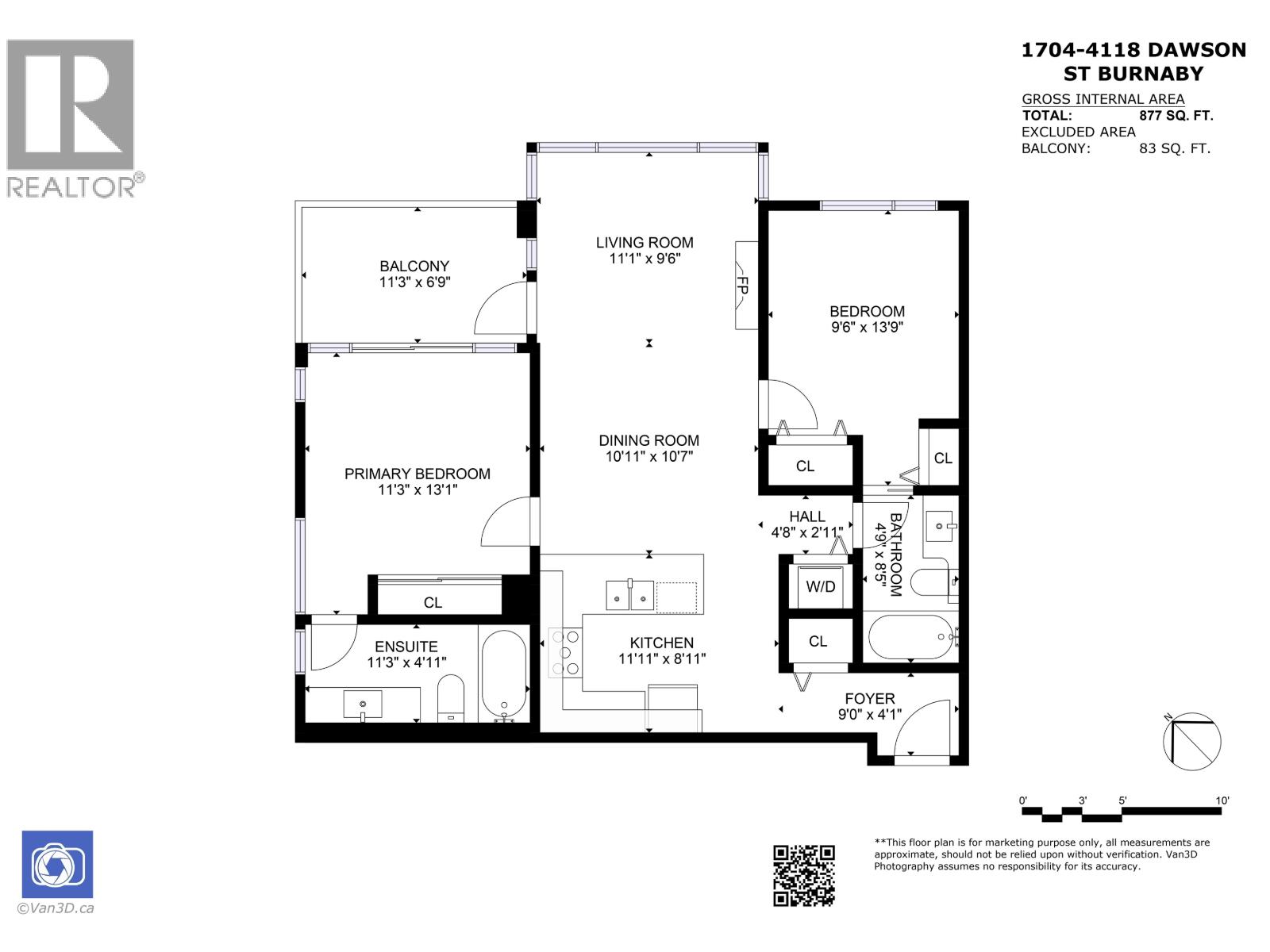 1704 4118 Dawson Street, Burnaby, British Columbia  V5C 0A3 - Photo 25 - R3075842