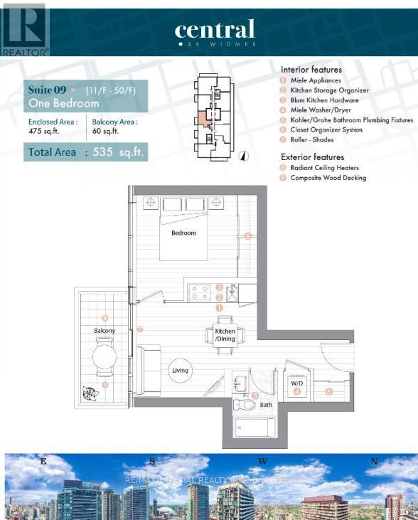 #3509 - 38 Widmer Street, Toronto, Ontario  M5V 0P7 - Photo 22 - C12745642