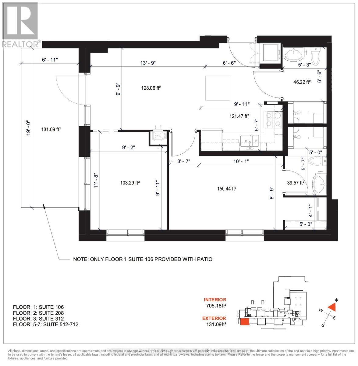 312 - 333 Albert Street, Waterloo, Ontario  N2L 0L1 - Photo 11 - X12746180