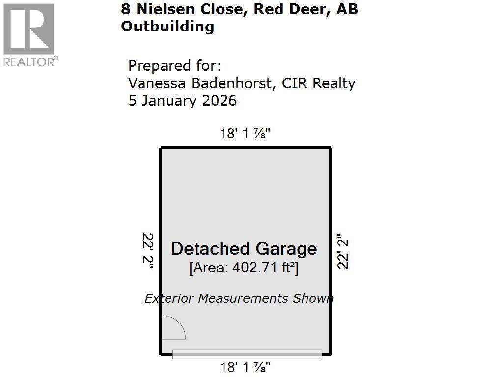 8 Nielsen Close, Red Deer, Alberta  T4P 2A1 - Photo 38 - A2274169