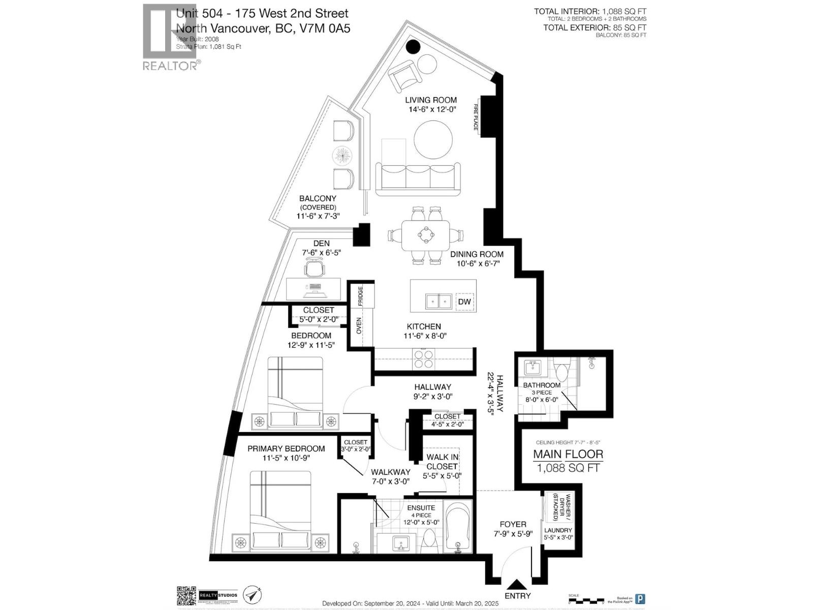 504 175 W 2nd Avenue, North Vancouver, British Columbia  V7M 0A5 - Photo 6 - R3085127