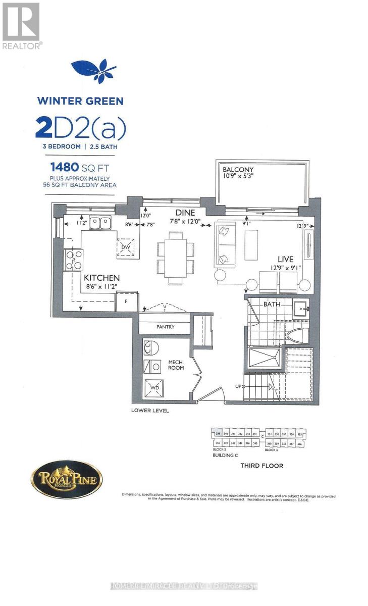 375 - 65 Attmar Drive, Brampton, Ontario  L6P 0Y6 - Photo 13 - W12746842