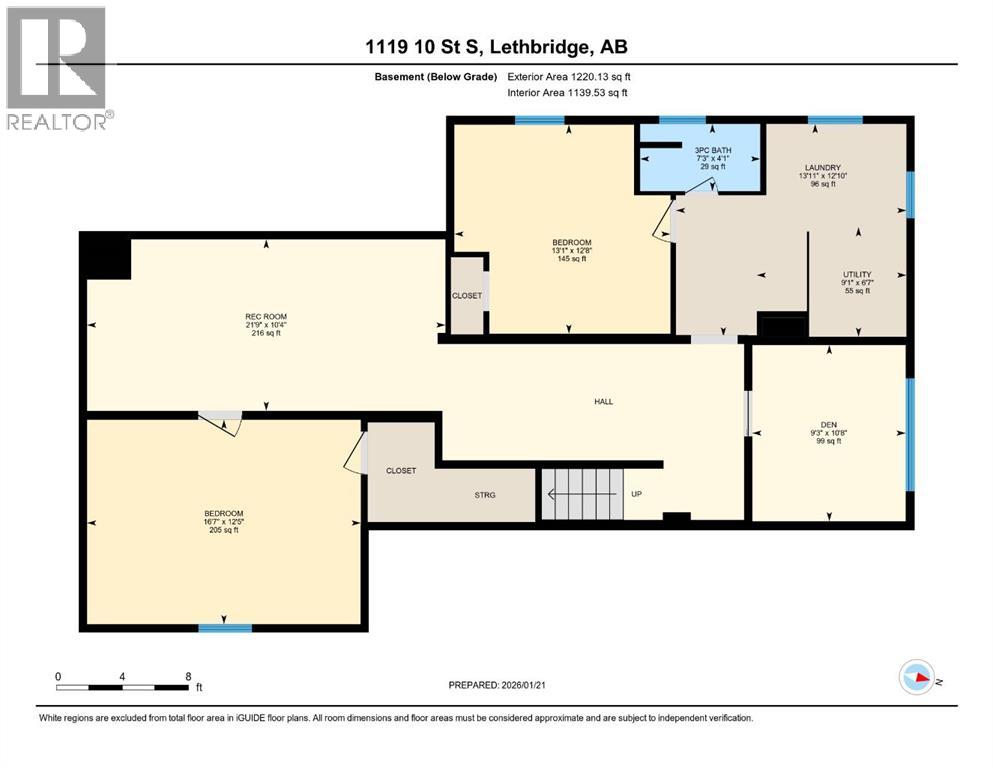 1116 10 Street S, Lethbridge, Alberta  T1K 1P4 - Photo 47 - A2280543