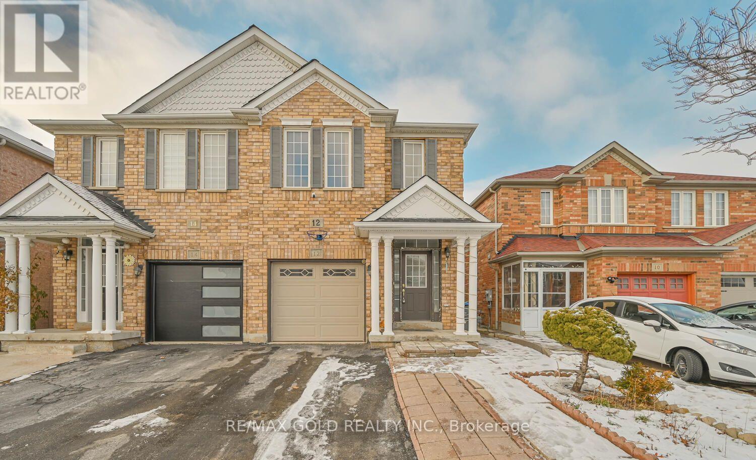 12 ROCKROSE DRIVE, Brampton, Ontario