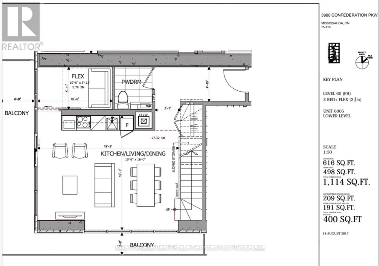 6005 - 3900 Confederation Parkway, Mississauga, Ontario  L5B 0M3 - Photo 44 - W12748874