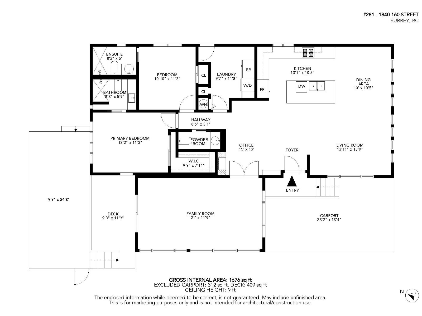 281 1840 160 Street, Surrey, British Columbia V4A 4X4 - Photo 40 - R3085311