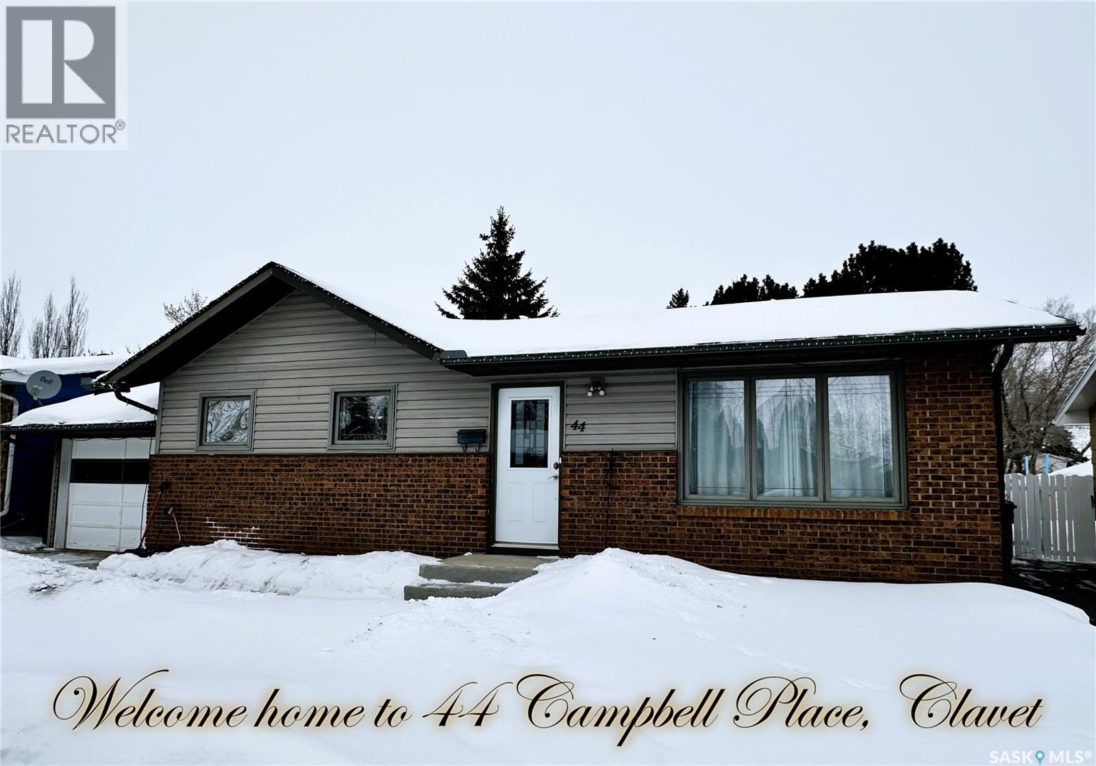 44 Campbell PLACE, Clavet, Saskatchewan