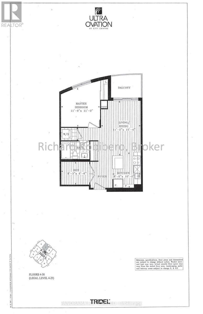 3005 - 330 Burnhamthorpe Road W, Mississauga, Ontario  L5B 0E1 - Photo 19 - W12749446