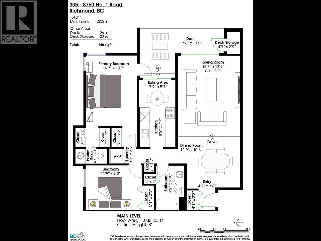 305 8760 No. 1 Road, Richmond, British Columbia  V7C 4L5 - Photo 21 - R3085283