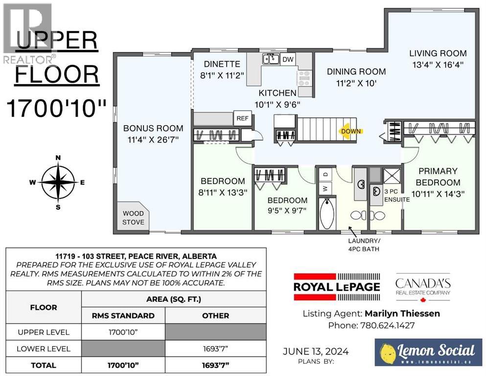 11719 103 Street, Peace River, Alberta  T8S 1M1 - Photo 36 - A2196377