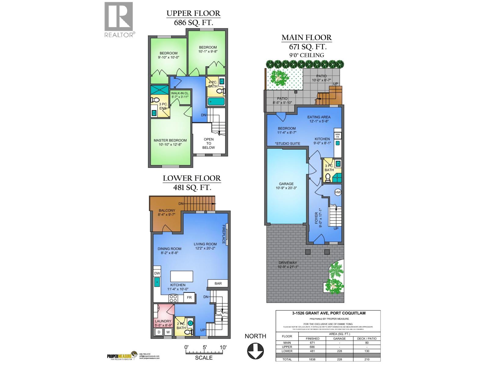 3 1526 Grant Avenue, Port Coquitlam, British Columbia  V5B 2K5 - Photo 30 - R3085349