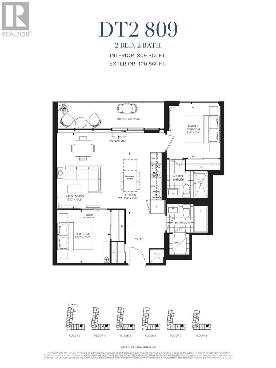 806 - 395 Dundas Street W, Oakville, Ontario  L6M 4M2 - Photo 21 - W12575276