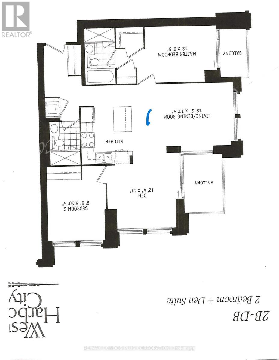 1912 - 628 Fleet Street, Toronto, Ontario  M5V 1A9 - Photo 2 - C12749690