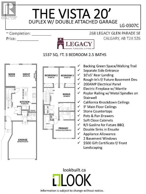 268 Legacy Glen Parade Se, Calgary, Alberta  T2X 5Z6 - Photo 25 - A2274448