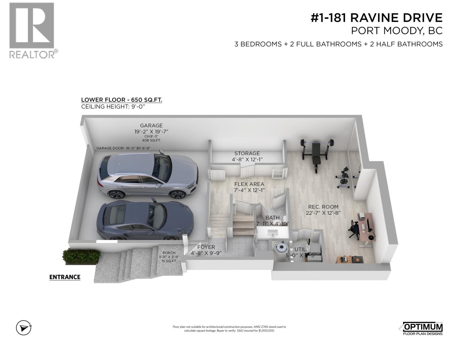 1 181 Ravine Drive, Port Moody, British Columbia  V3H 4T3 - Photo 40 - R3085685