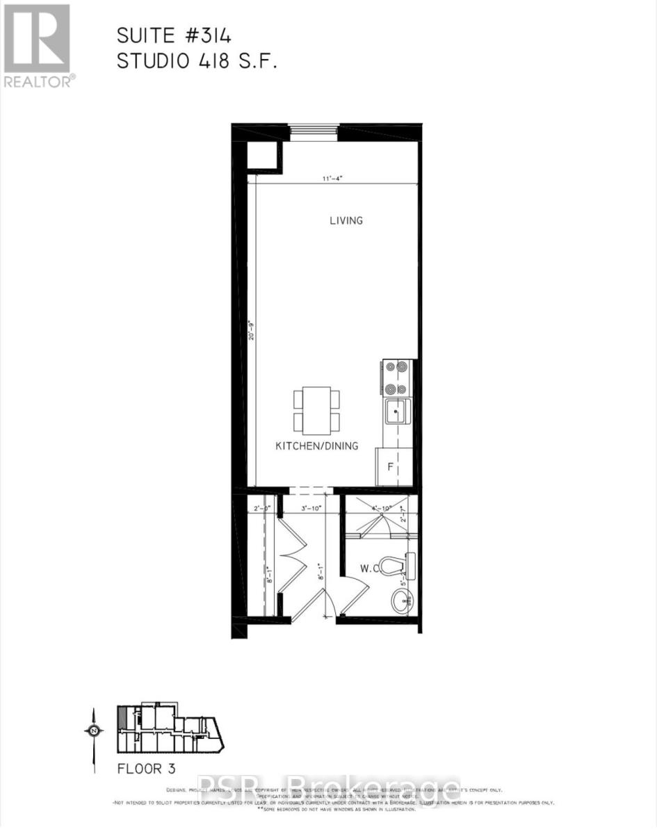 314 - 2870 Dundas Street, Toronto, Ontario  M6P 1Y8 - Photo 7 - W12751304