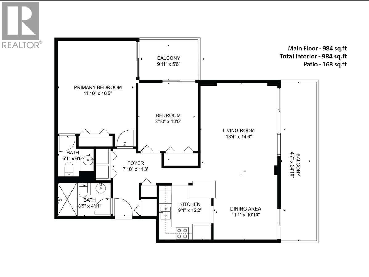 903 1745 Esquimalt Avenue, West Vancouver, British Columbia  V7V 1R7 - Photo 33 - R3030203