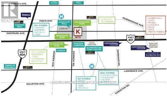 2207 - 2033 Kennedy Road, Toronto, Ontario  M1T 0B9 - Photo 29 - E12655350