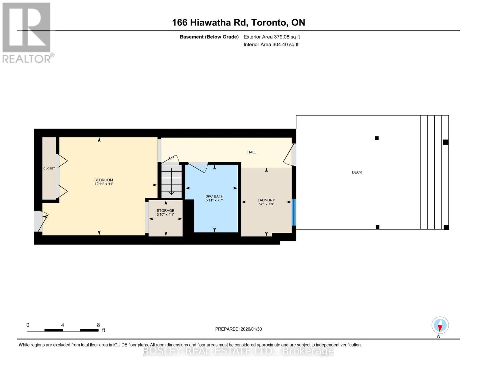 166 Hiawatha Road, Toronto (Greenwood-Coxwell), Ontario  M4L 2X9 - Photo 32 - E12752192