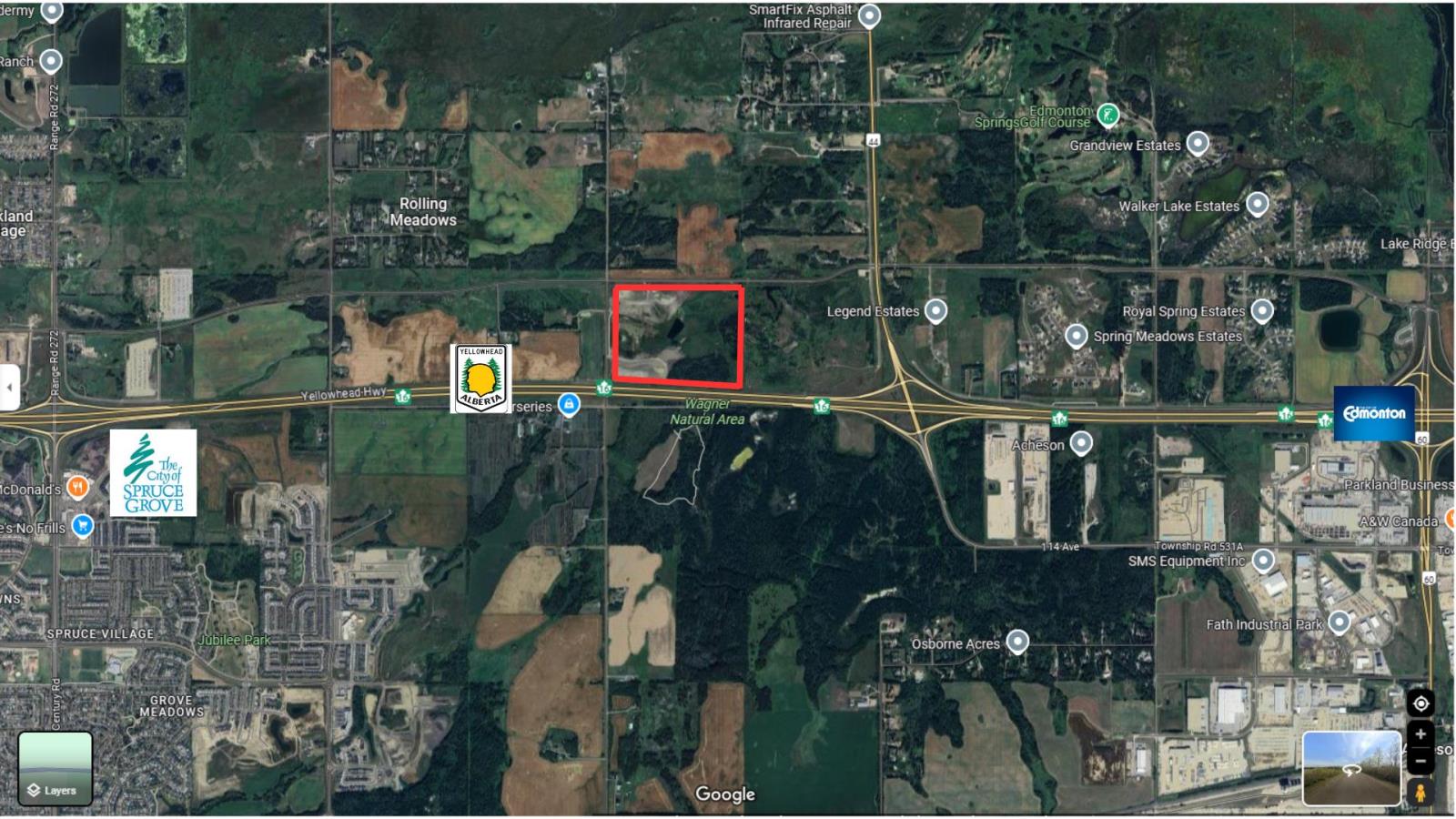 Yellowhead Trail, Parkland County, Alberta  T7X 6M6 - Photo 1 - 43879653