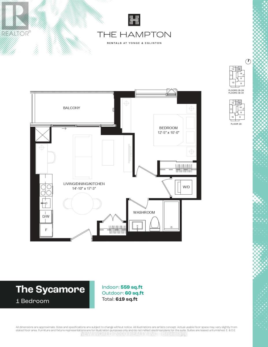 2213 - 101 Roehampton Avenue, Toronto, Ontario  M4P 2W2 - Photo 22 - C12753384