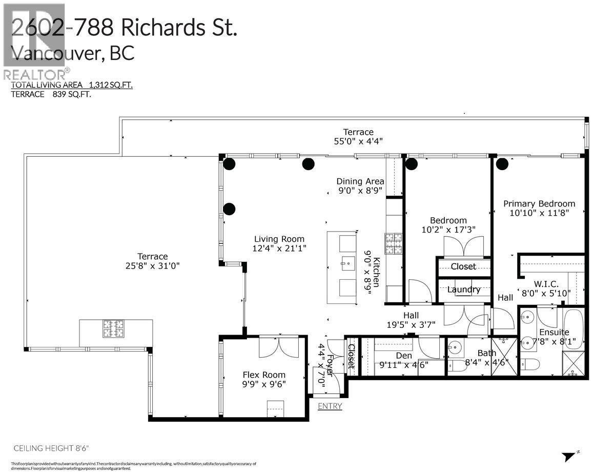 2602 788 Richards Street, Vancouver, British Columbia  V6B 0C7 - Photo 37 - R3085981