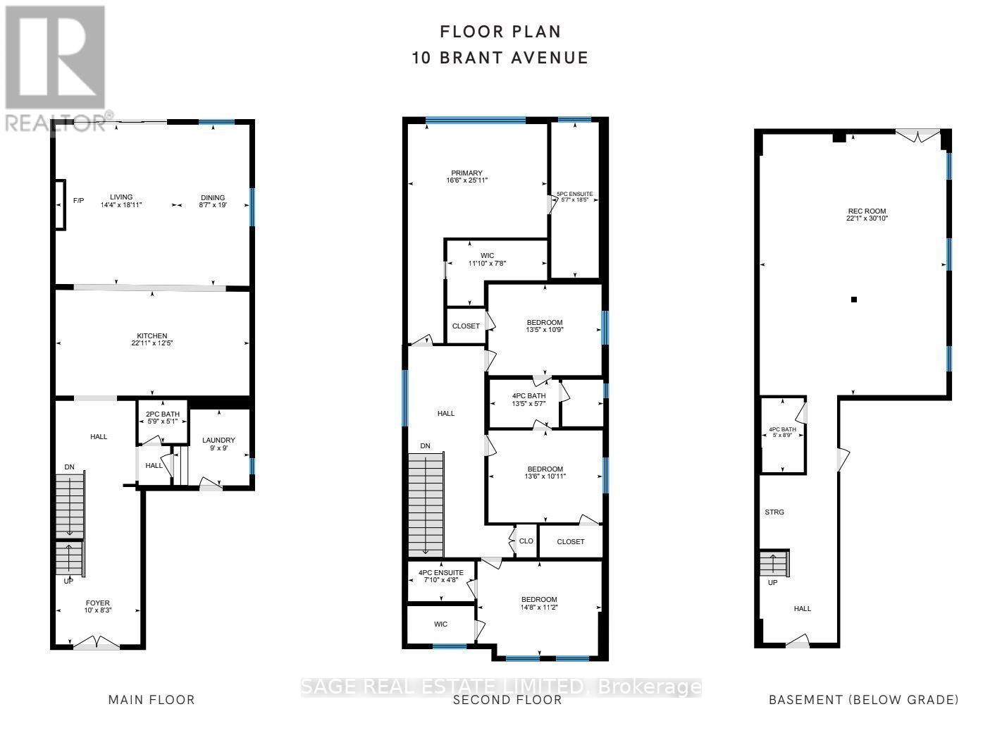 10 Brant Avenue, Mississauga, Ontario  L5G 3N8 - Photo 47 - W12753040
