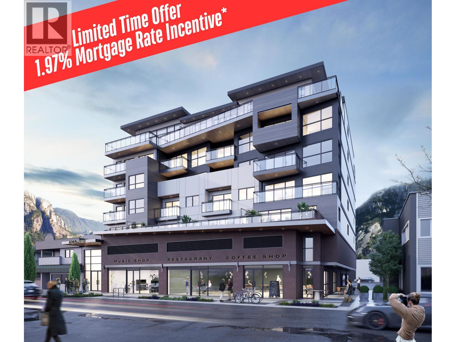 406 38044 Second Avenue, Squamish, British Columbia  V8B 0C3 - Photo 1 - R3086262