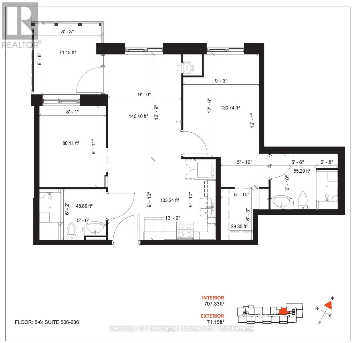 506 - 333 Albert Street, Waterloo, Ontario  N2L 0L1 - Photo 11 - X12755734