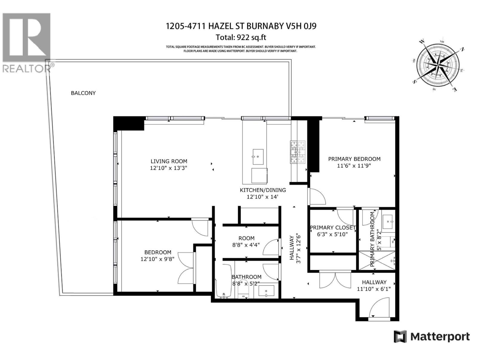 1205 4711 Hazel Street, Burnaby, British Columbia  V5H 0J9 - Photo 39 - R3078437