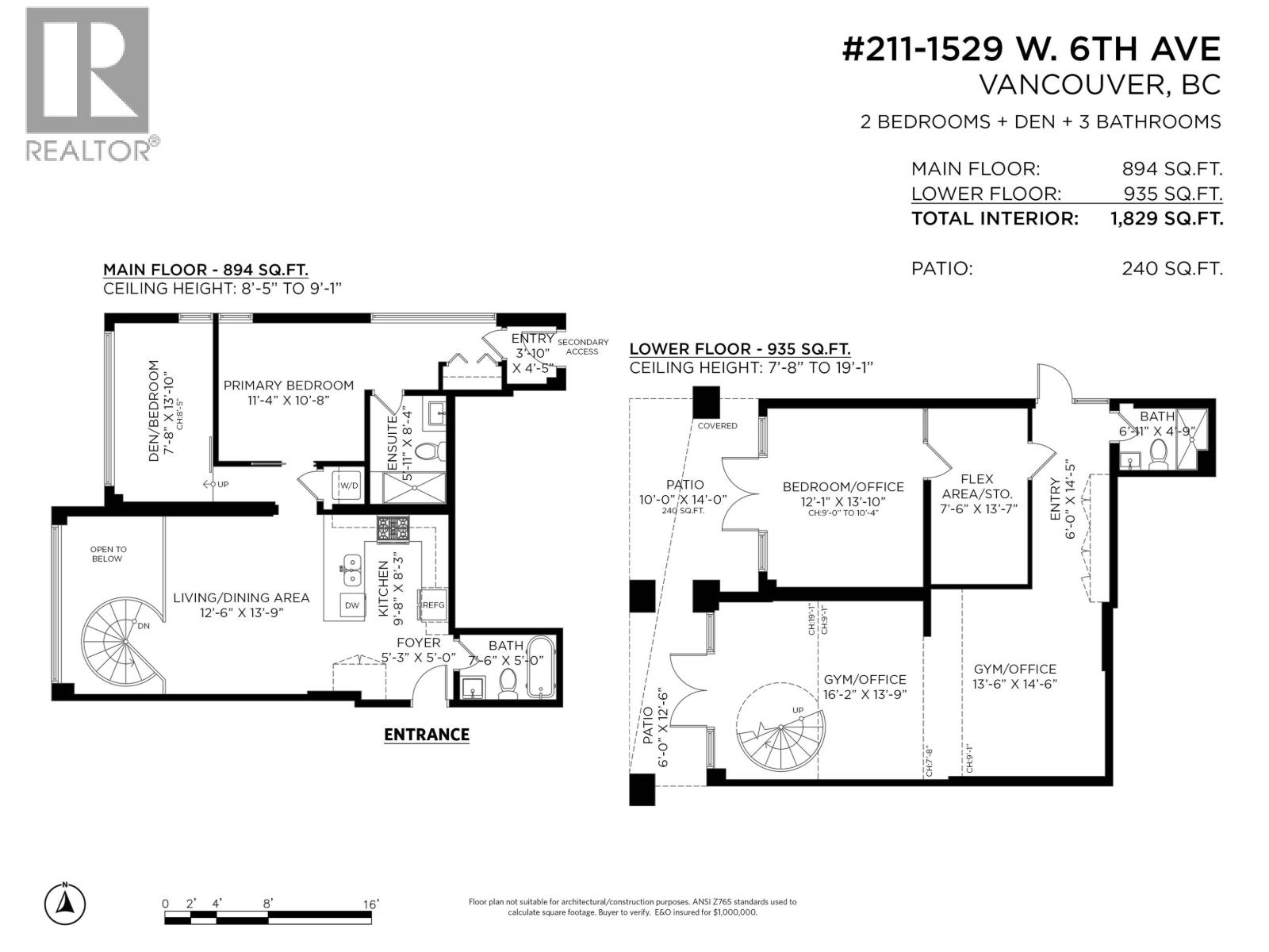 211&212 1529 W 6th Avenue, Vancouver, British Columbia  V6J 1R1 - Photo 27 - C8075840