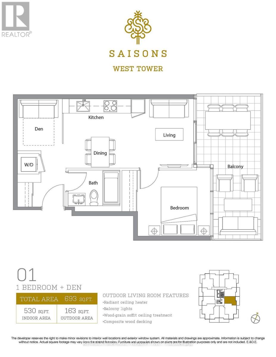 1501 - 25 Mcmahon Drive, Toronto, Ontario  M2K 0J2 - Photo 2 - C12756072