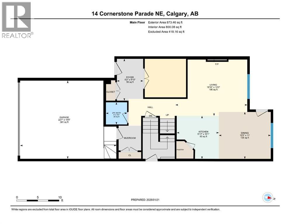14 Cornerstone Parade Ne, Calgary, Alberta  T3N 2E5 - Photo 3 - A2281315