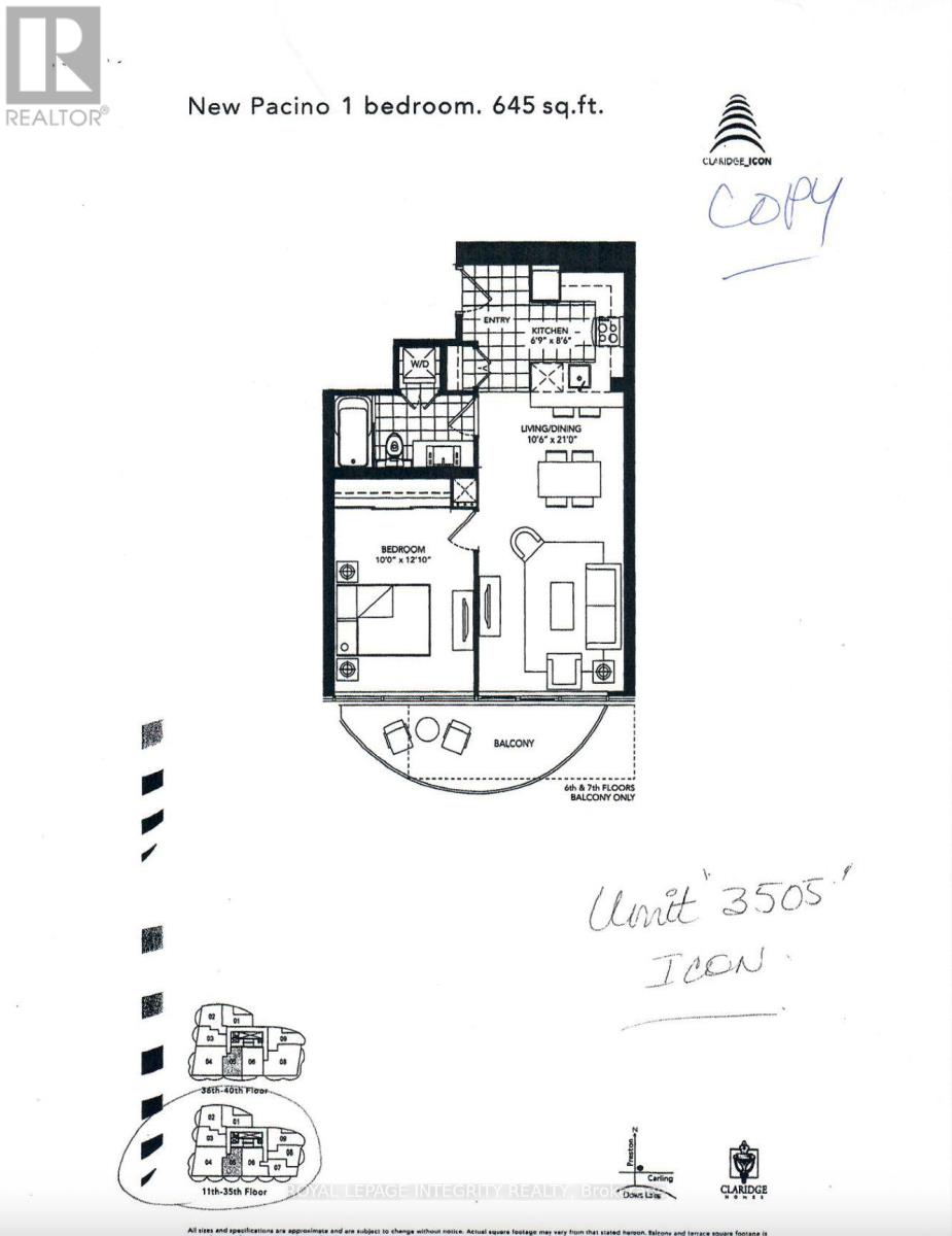 3505 - 805 Carling Avenue, Ottawa, Ontario  K1S 5W9 - Photo 42 - X12756276