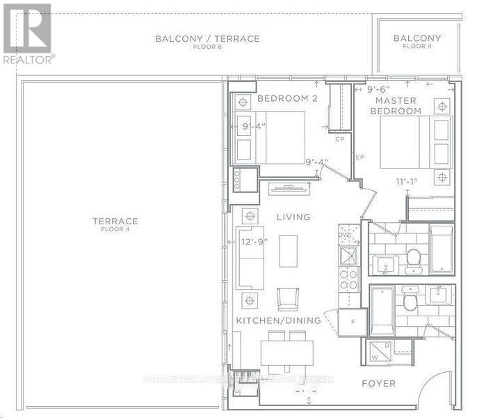 A 408 - 3210 Dakota Common, Burlington (Alton), Ontario  L7M 2A8 - Photo 2 - W12756488