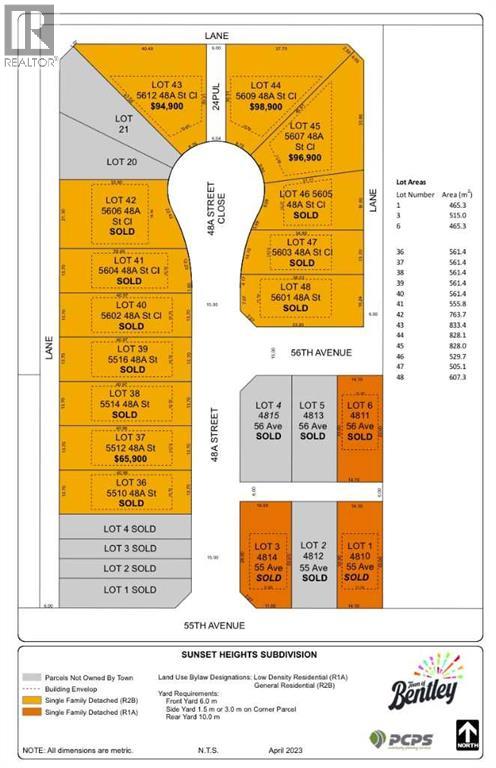 Lot 43, 5612 48A StreetClose, Bentley, Alberta