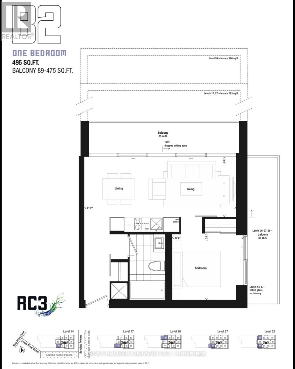 2604 - 170 Bayview Avenue, Toronto (Waterfront Communities), Ontario  M5A 0M4 - Photo 15 - C12757836