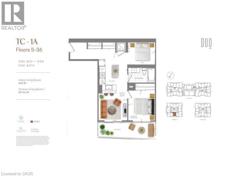 25 Wellington Street S Unit# 3401, Kitchener, Ontario  N2G 0G5 - Photo 5 - 40800732