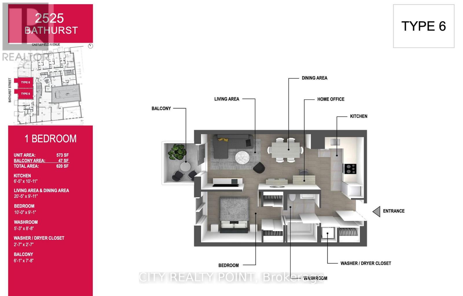 1011 - 2525 Bathurst Street, Toronto, Ontario  M6B 2Y9 - Photo 12 - C12758204