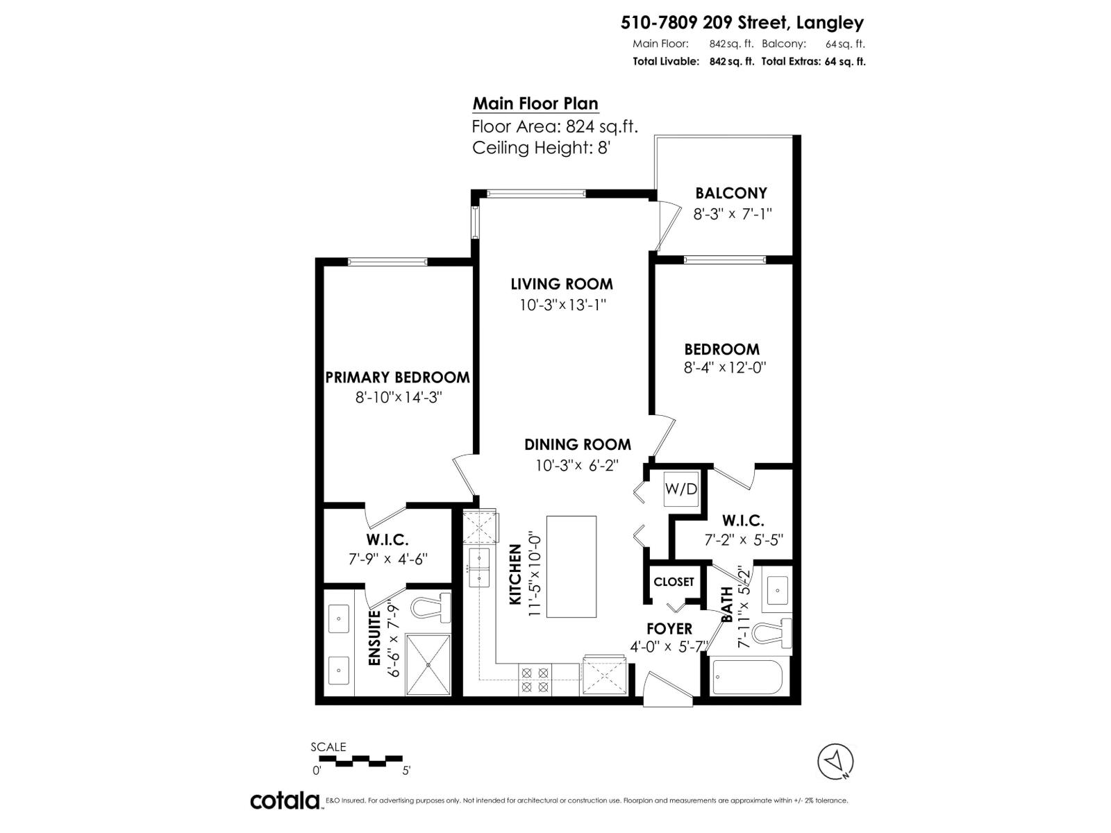 510 7809 209 Street, Langley, British Columbia  V2Y 3N6 - Photo 40 - R3086530