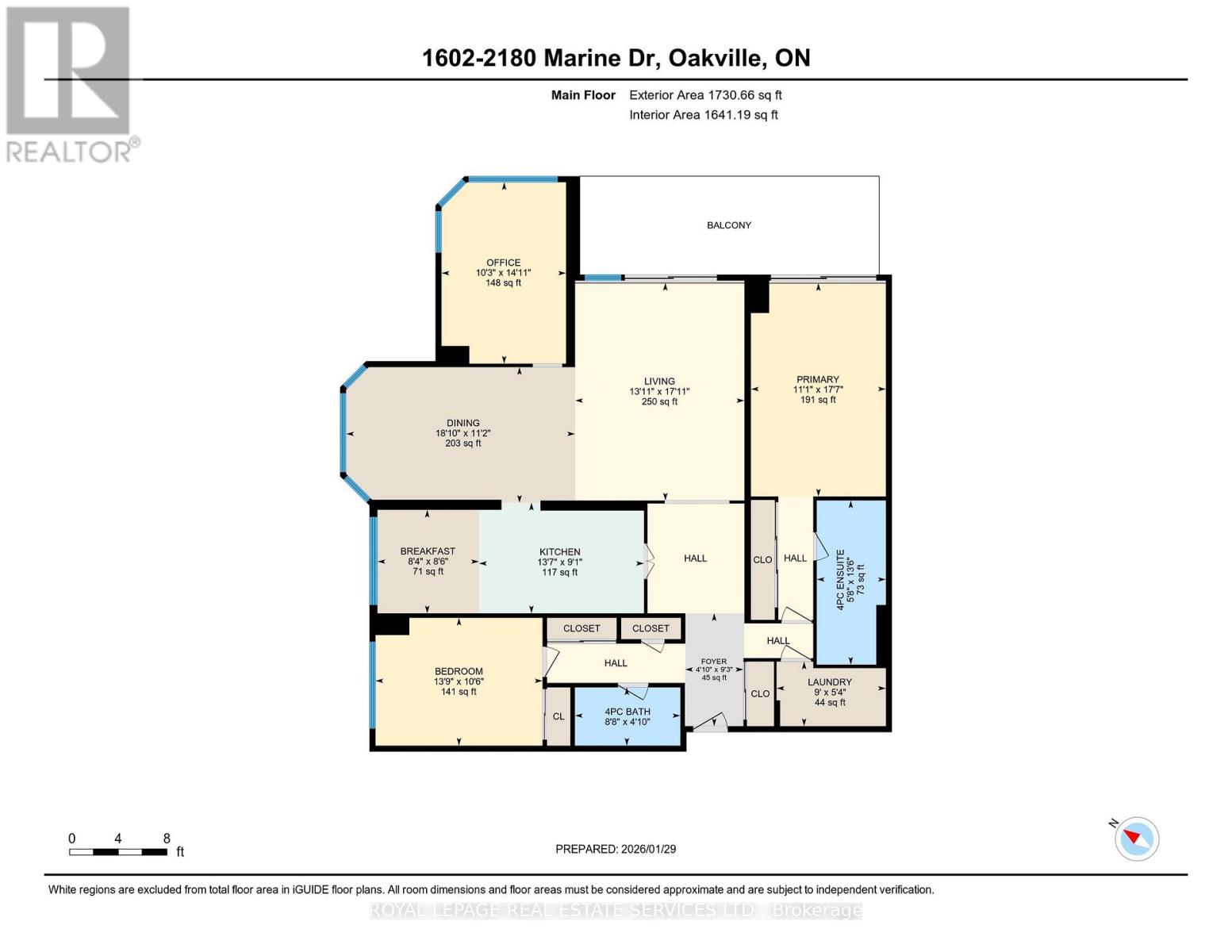 1602 - 2180 Marine Drive, Oakville, Ontario  L6L 5V2 - Photo 38 - W12758432