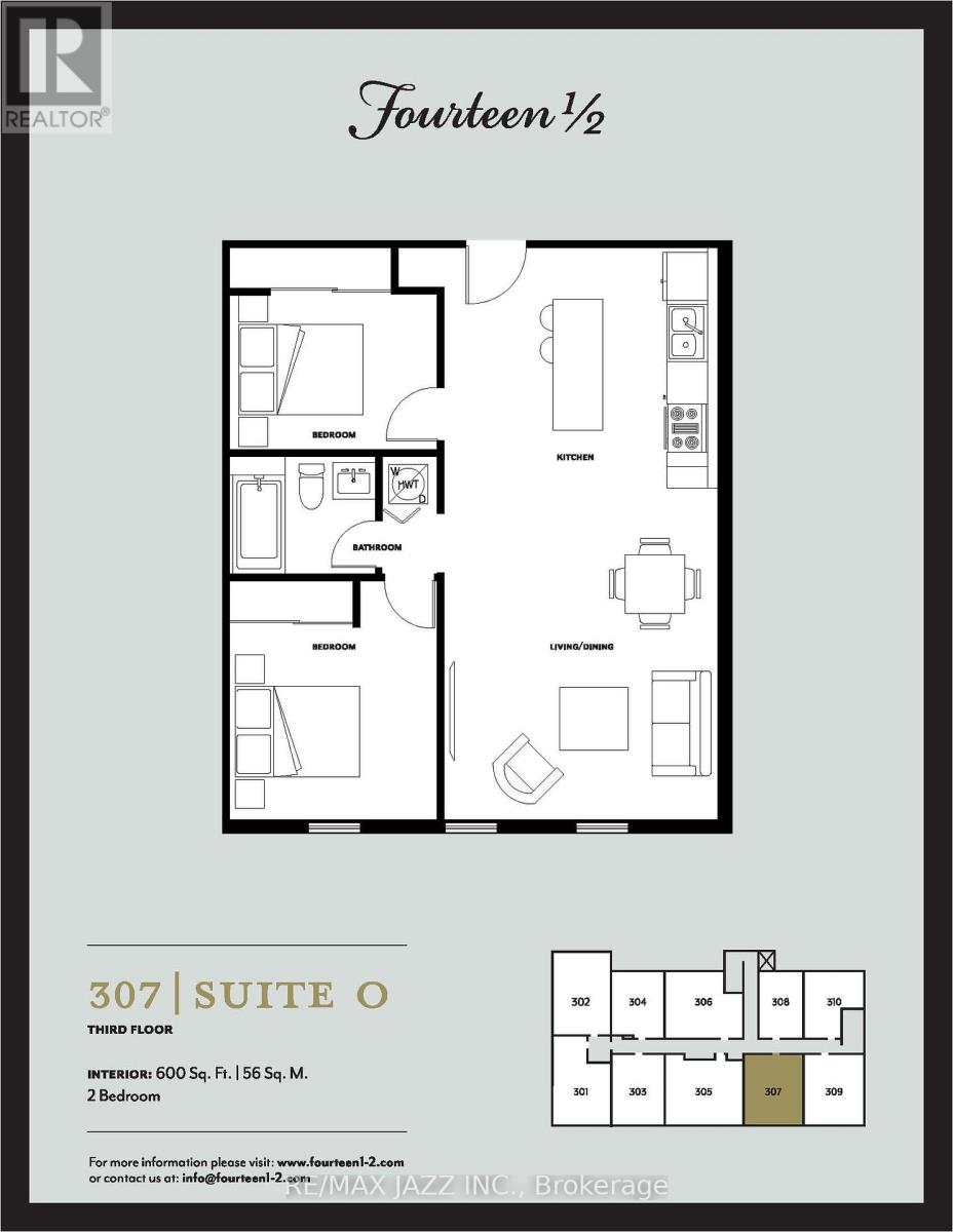 307 - 14 1/2 King Street E, Oshawa (O'neill), Ontario  L1H 1A9 - Photo 16 - E12757986