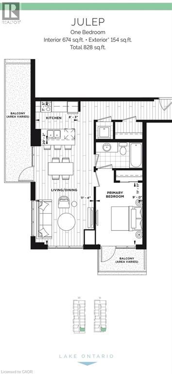 461 Green Road Unit# 1006, Stoney Creek, Ontario  L8E 5B4 - Photo 4 - 40803054