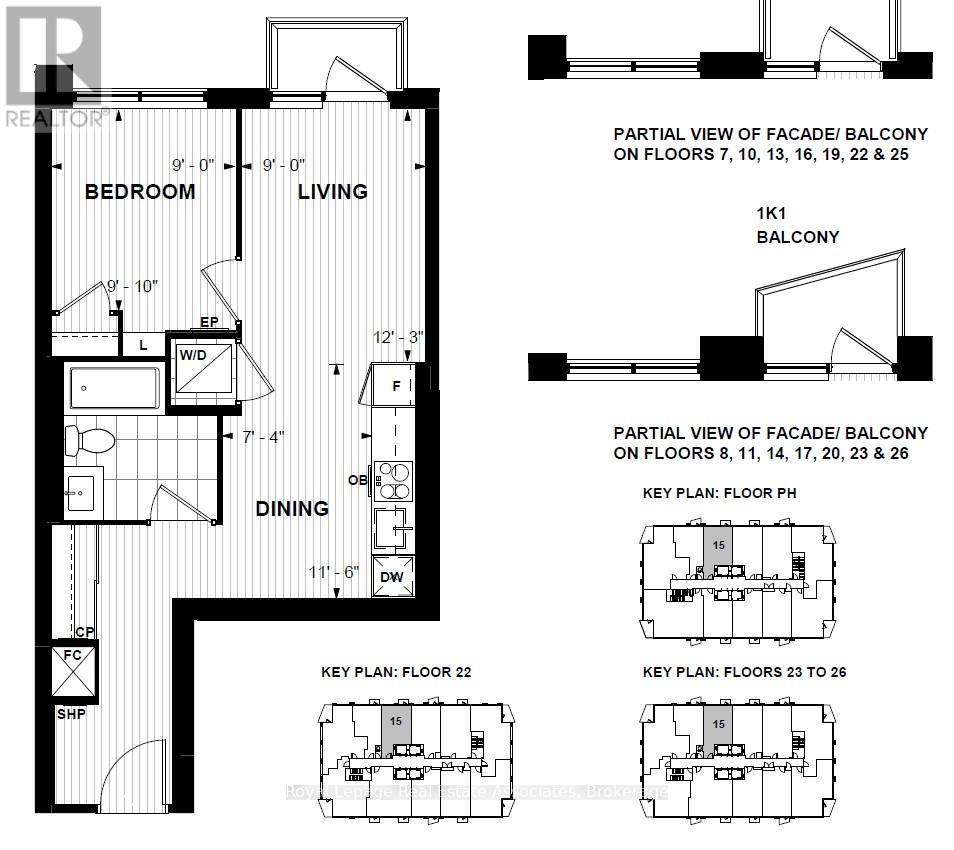 1415 - 60 Central Park Roadway, Toronto, Ontario  M9A 3K1 - Photo 23 - W12759374