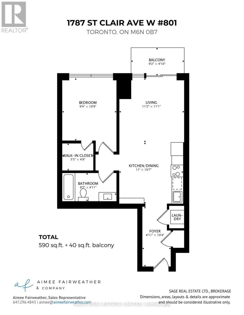 801 - 1787 St Clair Avenue W, Toronto, Ontario  M6N 1J6 - Photo 45 - W12758512